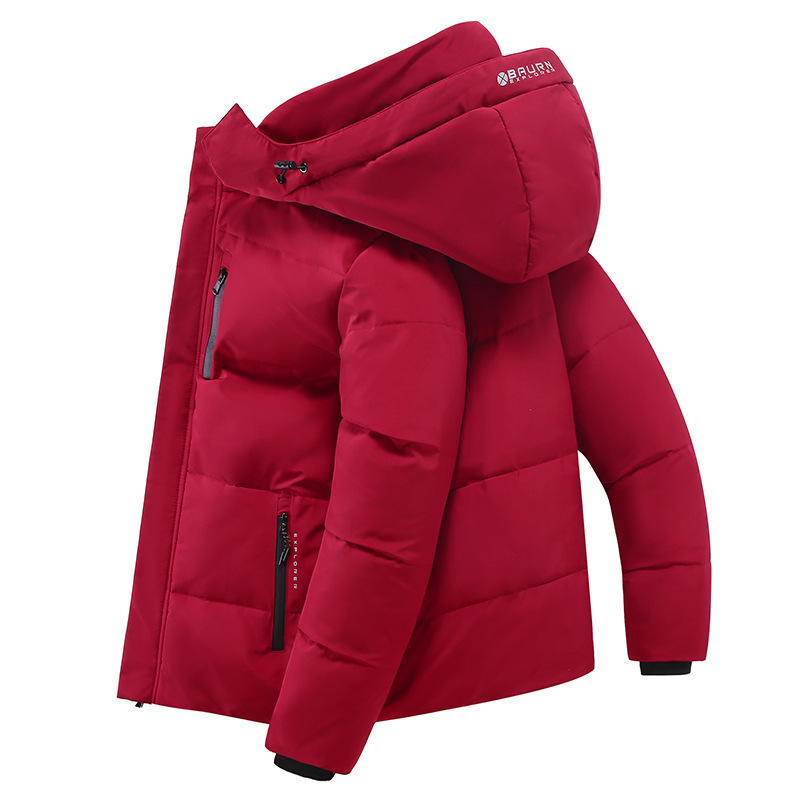 【Foreign Trade Cross-Border】Men's Short down Jacket for Middle-Aged and Elderly Men, Winter Outdoor Hooded Coat, European, American, Japanese, Korean Styles 【Foreign Trade Cross-Border】Men's Short down Jacket for Middle-Aged and Elderly Men, Winter Outdoor Hooded Coat, European, American, Japanese, Korean Styles
