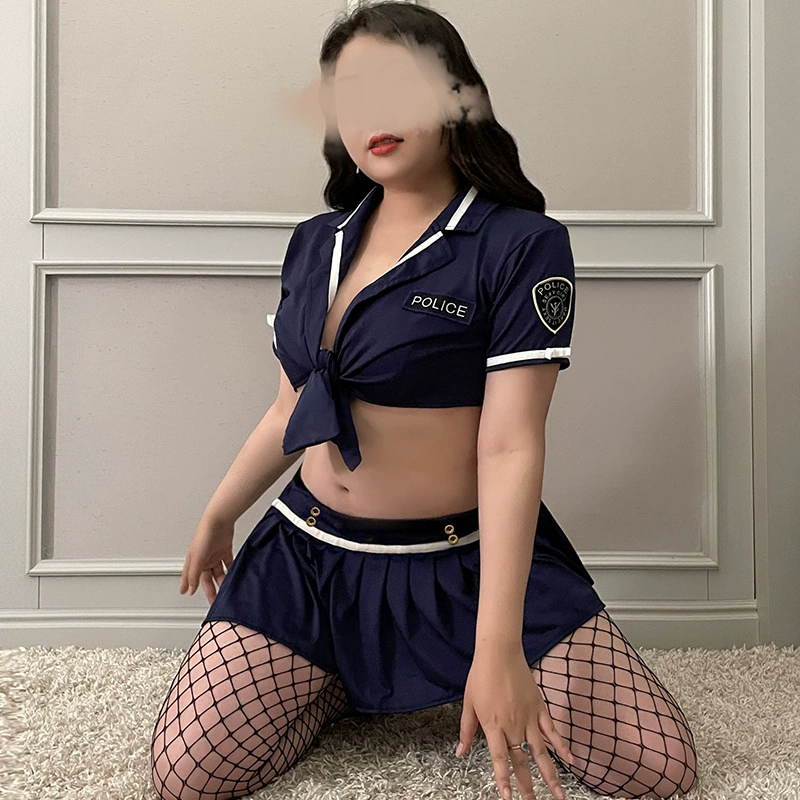 霏慕 Sexy underwear, uniform, set, tights, plus size, European style