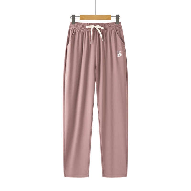 Summer quick dry elastic trousers for leisure