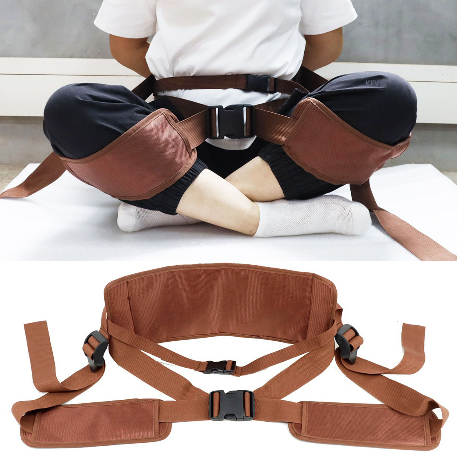 New Style Meditation Strap, Spine Alignment, Meditation Belt, Yoga Exercise, Buttocks Binding Belt, Factory Wholesale
