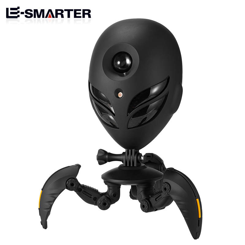 Alienígenas transfronterizos dinámicamente girando luz de estrella 6 nebulosa láser giratoria interior y exterior camping luz de atmósfera