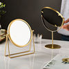 Net red desktop makeup mirror home dress mirror dormitory female student desktop mirror simple portable mirror rotation ins