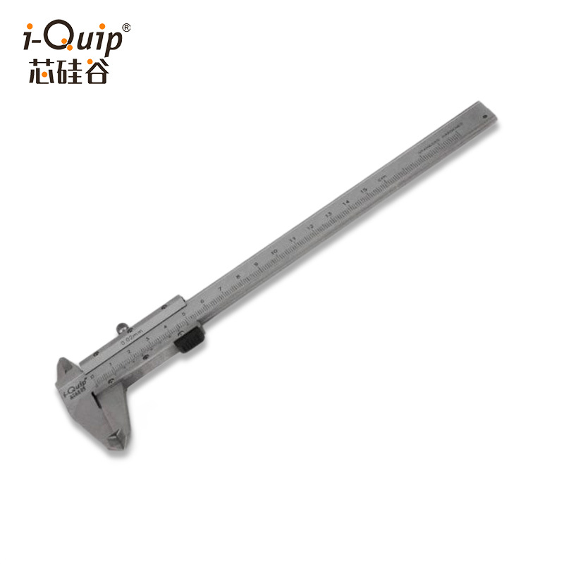 芯硅谷 V5967 斜面微视差游标卡尺 150mm 200mm 300mm,不锈钢