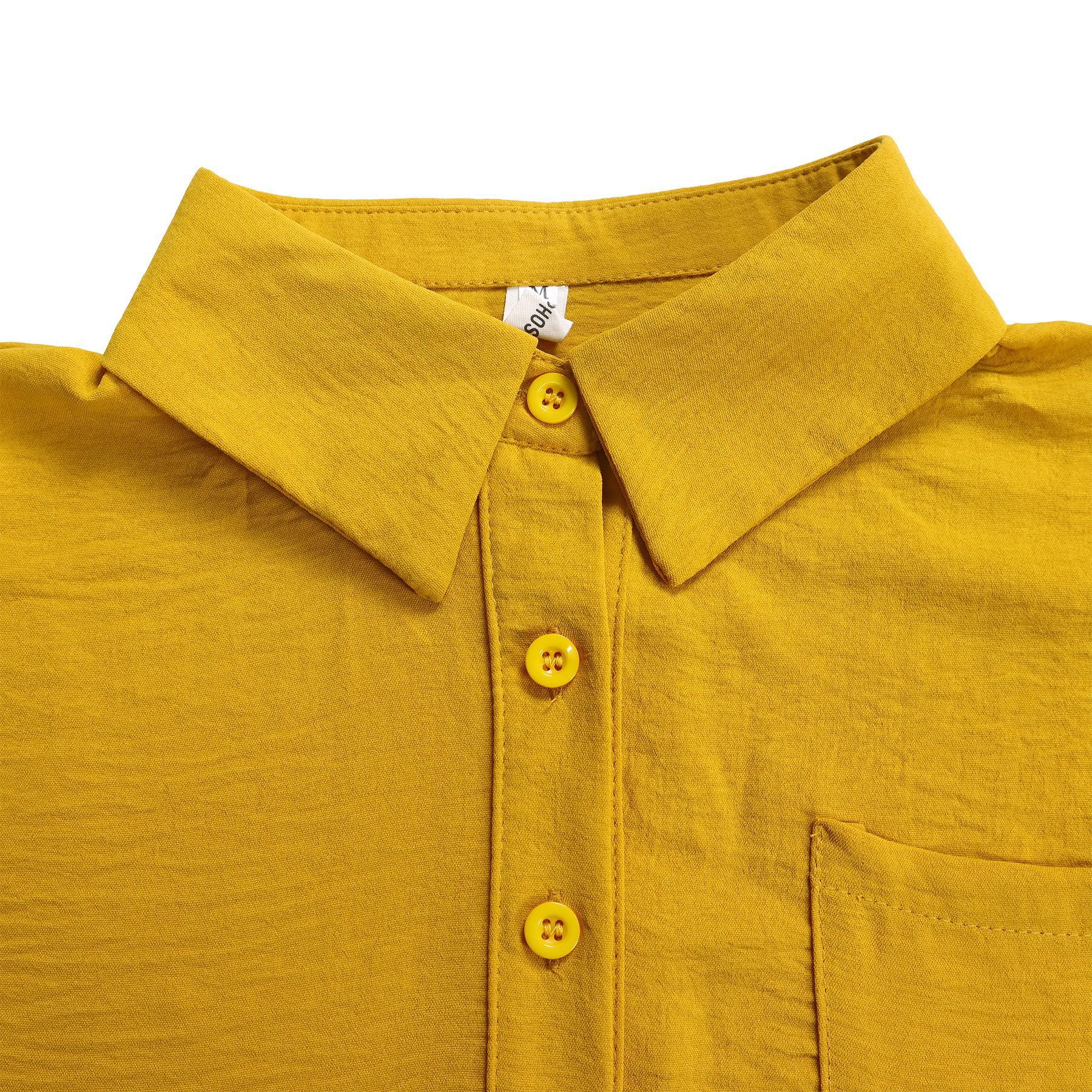 Women's Clothing summer new casual lapel short sleeved shirt shorts fashionable suit_mkmklike.com