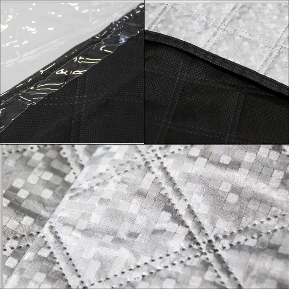 Car Window Snow Shield, Winter Windshield Snow Protection, Thickened Cotton Anti-Freeze Snow Cover, Pe Sunshade for Car Roof