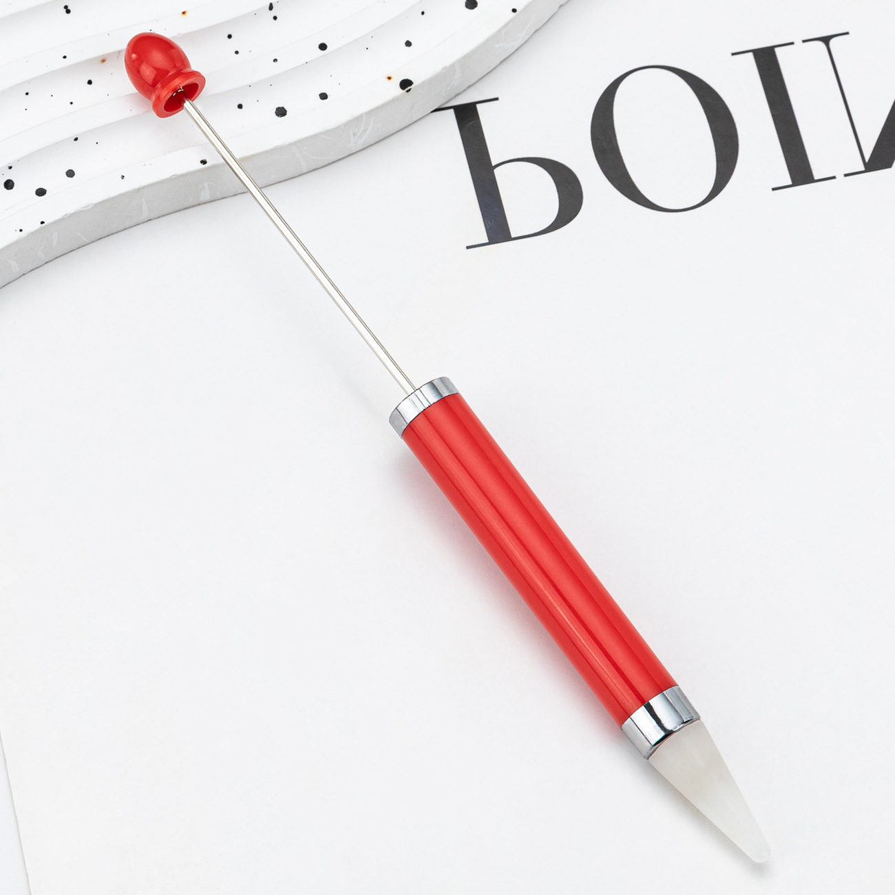 Nuevo DIY nail point taladro bolígrafo de cuentas de succión de taladro de flores de taladro de herramientas de uñas de doble propósito con cera de taladro de punto