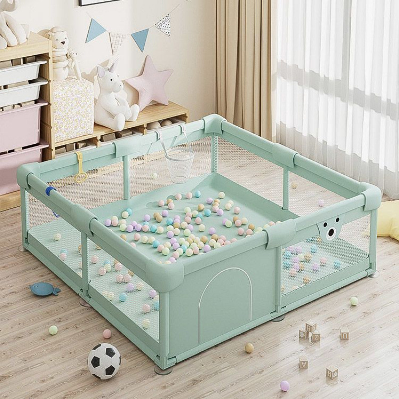 Fence Baby Living Room Floor Baby Crawling Fence Indoor Guardrail Floor Fence Anti-Fall Toddler Home Game Fence