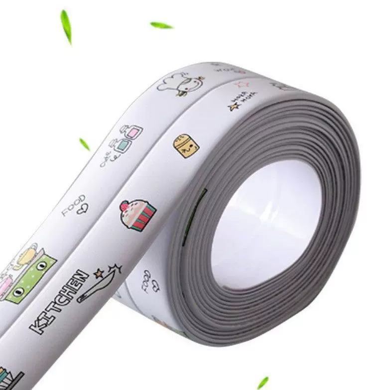 新款卫生间防水防霉美缝贴条加宽灶台面水池墙角便池马桶贴条自粘