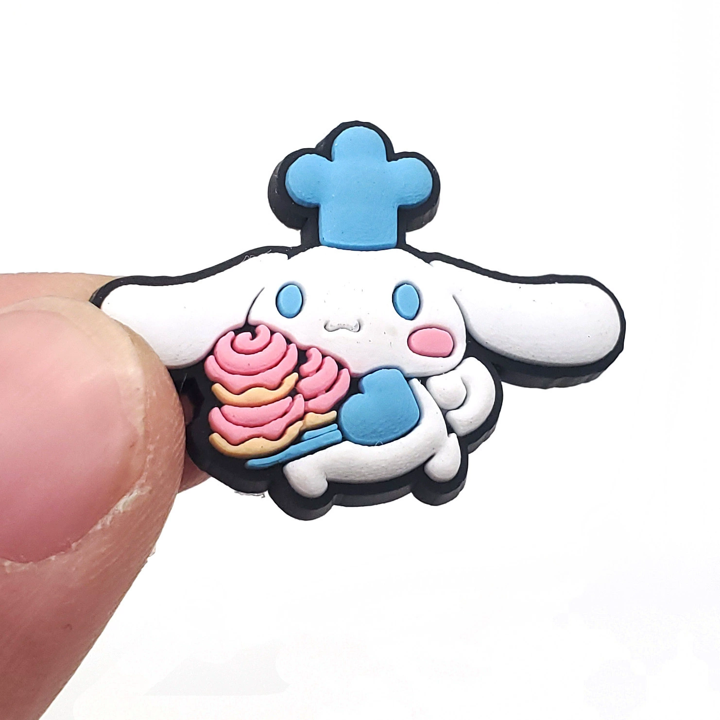 Подвески для обуви (Sanrio) Kuromi & My Melody Croc Jibbitz, assorted flower buckles, мультицветный набор