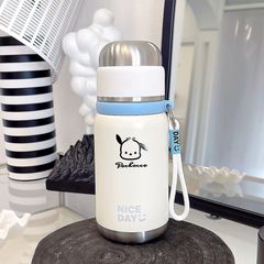 Thermal cup with a high-quality, attractive female-designed lid, 316 stainless steel, tea separator, and child-friendly features.