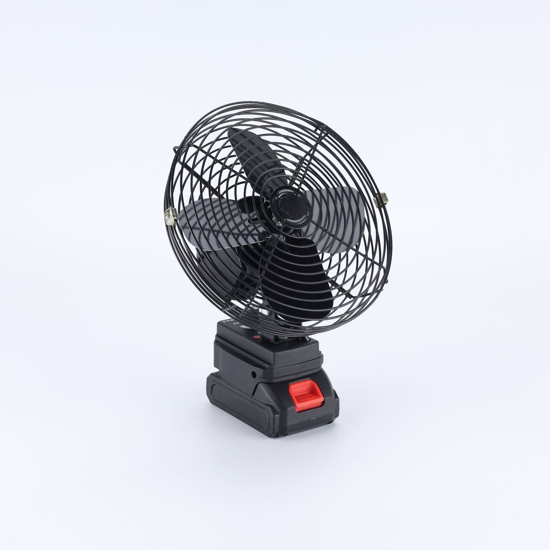 Ventilador de litio multifuncional de alta potencia con velocidad ajustable de 4 pulgadas ventilador eléctrico transfronterizo ventilador duradero especial al aire libre
