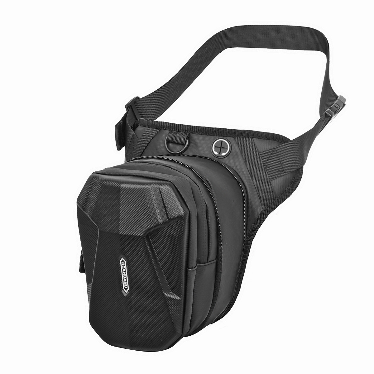 Motorcycle Leg Bag, Male Rider Waist Bag, Fuel Tank Bag, Motorcycle Waterproof Cross-Body Bag, Motorcycle Travel Equipment Can Be Expanded
