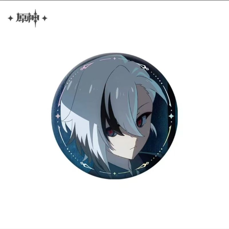 公式正規品「原神」縦絵/璃月港/モンデーシティシリーズキャラクターブリキバッジ|undefined