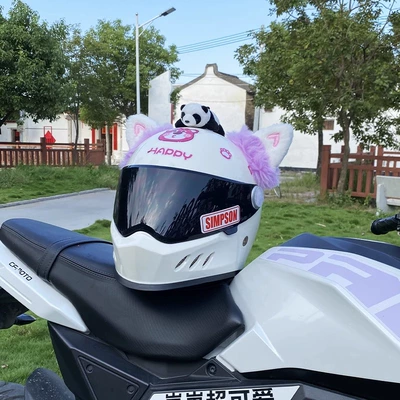 Vehicle Helmet Decor, Diàndòngchē Auto Parts and Accessories
