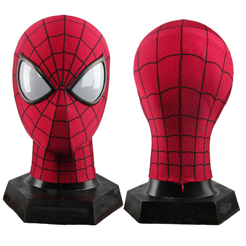 Superhero Spider-Man 2 Mask Movie Reproduction Garfield Version Peter Parker Handmade Product Direct Manufacturer One-off Shipping