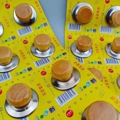 精品実木鍋ボタン鍋蓋蓋蓋蓋ハンドル木鍋ボタン一板12個2元店ソース
