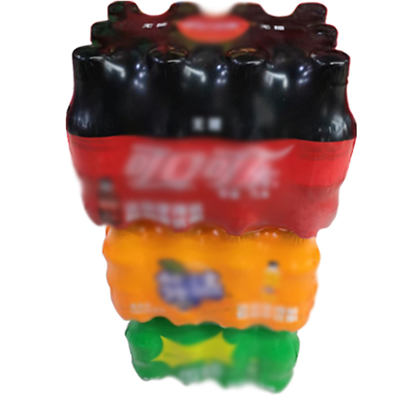 Película de tubo de película de una sola pieza plegable embalaje de bebidas tamaño transparente al por mayor