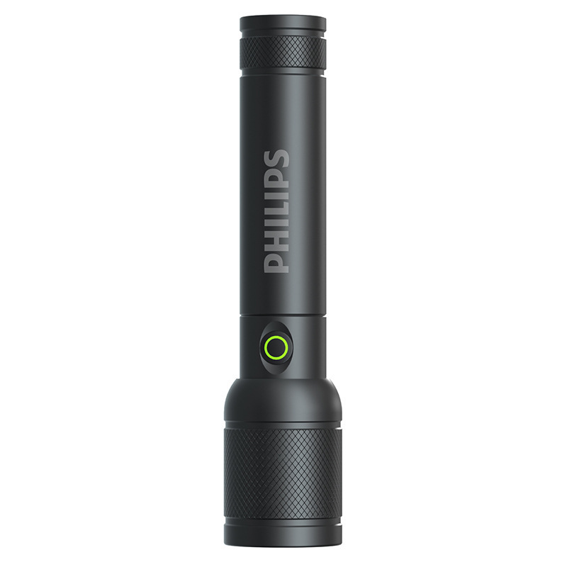 PHILIPS SFL6168 fuerte luz zoom linterna al aire libre de carga remota portátil batería ultra-larga duración