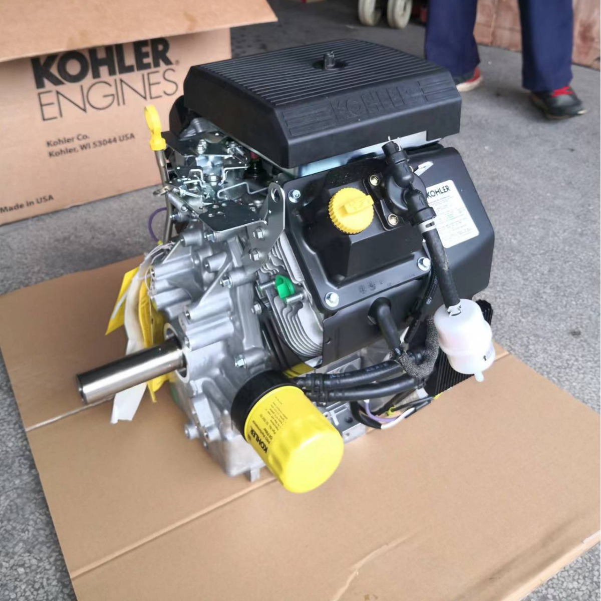 小型美国科勒品牌CH740电启动四冲程汽油发动机-阿里巴巴