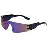 Sunglasses, men's sports fashionable glasses solar-powered, 2022, punk style