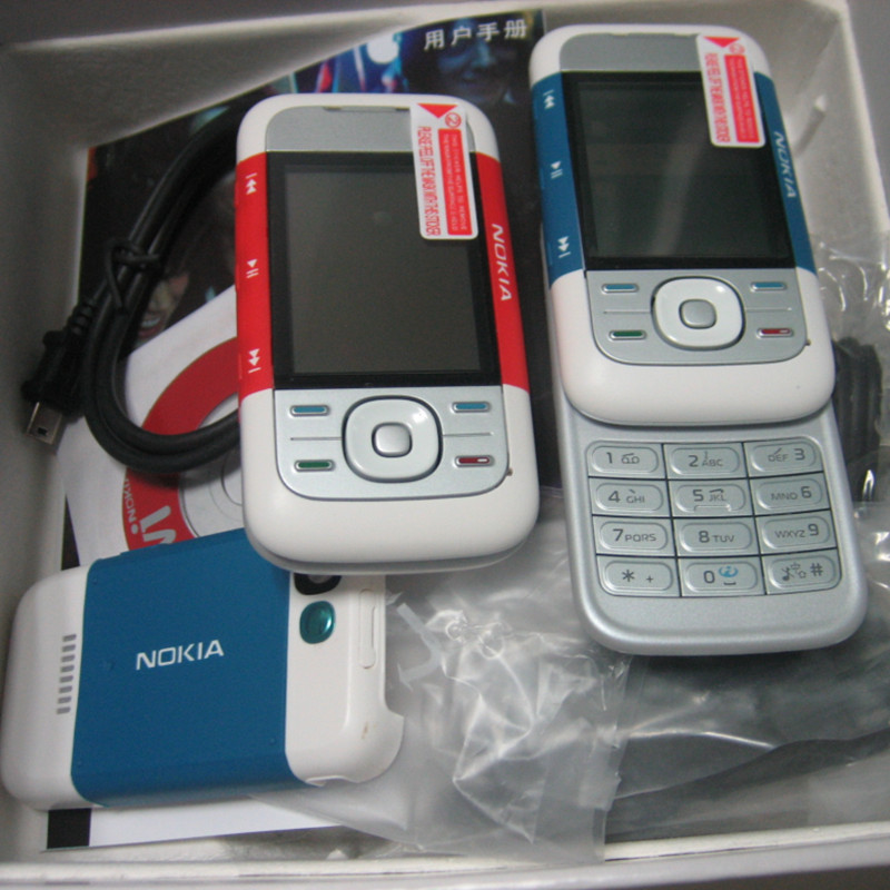 Classic Eternal 5300 Mobile Phone Slide Design Suitable for Cross-border Foreign Trade with Battery Charger Special Offer Free Shipping