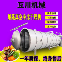 真空冷冻干燥机 果蔬商用真空冻干设备生产线 木耳真空冻干机