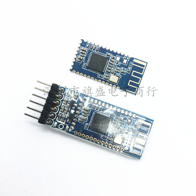 AT-09 蓝牙4.0BLE 模块 串口引出 CC2541兼容HM-10模块连接单片机