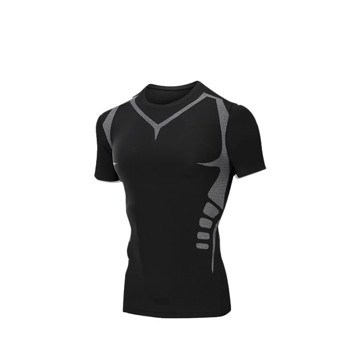 Baloncesto pro traje ajustado chaleco para hombres correr protección deportiva ropa de fitness de secado rápido entrenamiento de alta elasticidad fútbol camiseta de fondo