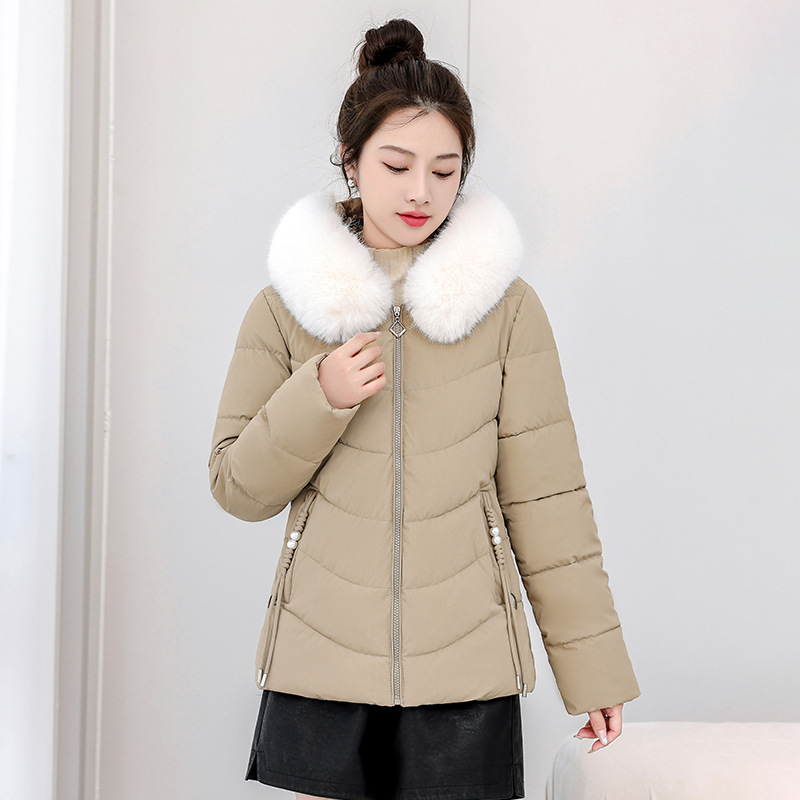 Invierno plumón de algodón mujer 2025 nuevo algodón suelto corto ligero y grueso chaqueta de algodón pequeño image 10