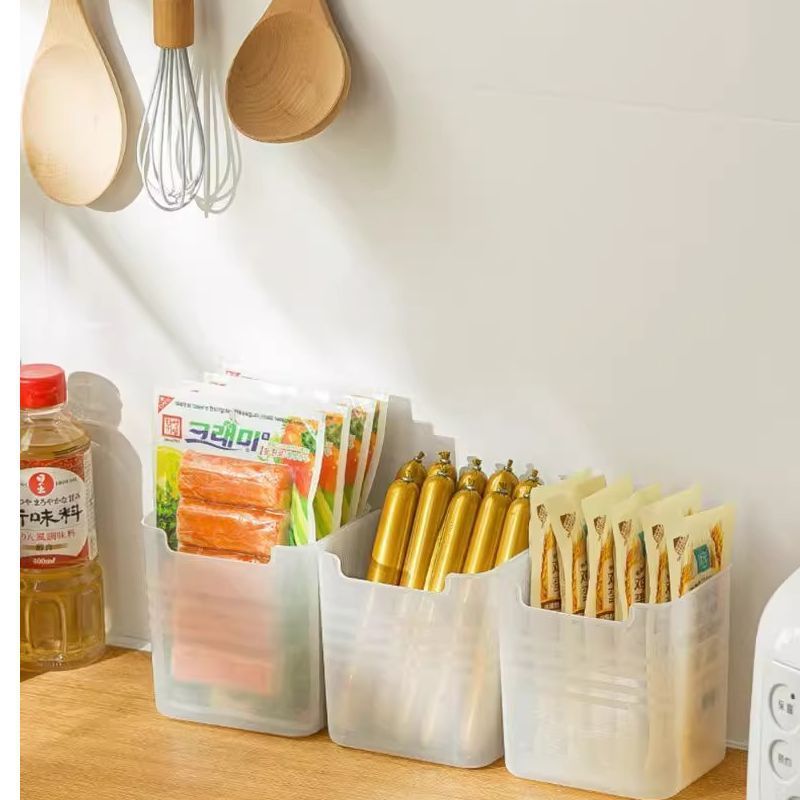 冷蔵庫のサイドドア収納ボックス、包装および整理用品、内側の鮮度保持食品グレードのサイドストレージドアボックスキッチン|undefined