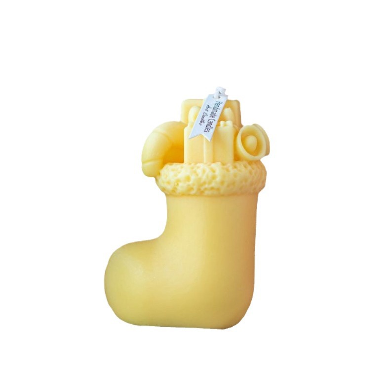 Ventas transfronterizas de botas navideñas en forma de botas de bananas de alta calidad decoración perfume adornos adorables decoraciones al por mayor