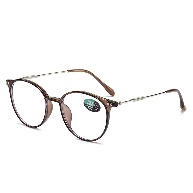 2955,9531 New Anti-Blue Light Glasses for Men and Women, Korean Style Retro Frames for Male Students, Prescription Finished Products