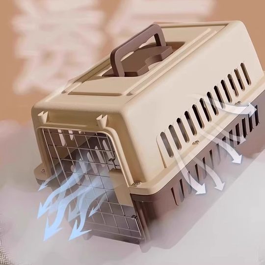 Pet Air Box Cat Cage Portable Outgoing Car Dog Consignment Box Dog Cage Special for Large Dog Air China Travel