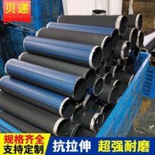 厂家定制高强度抗拉伸工业加宽多型号规格黑色环形橡胶同步带