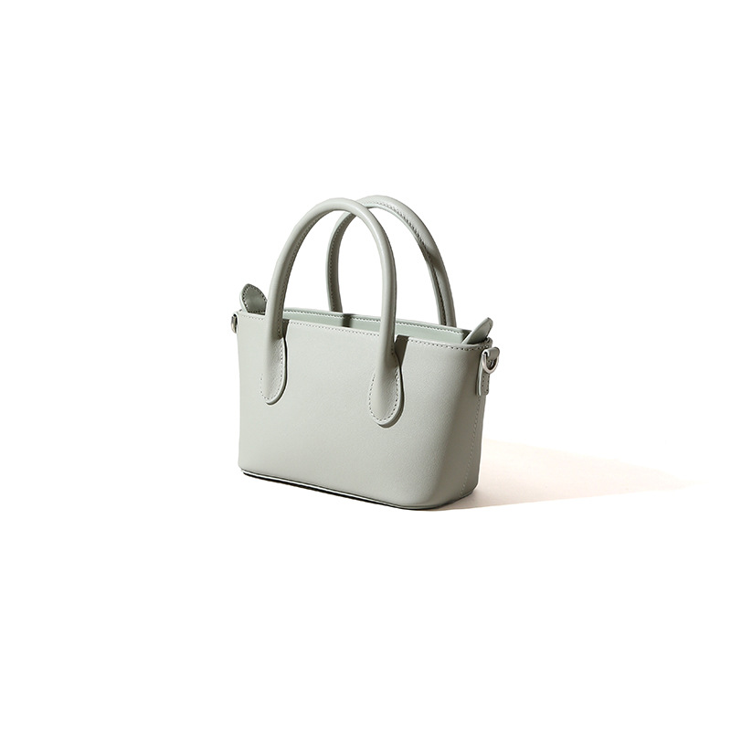 Bolso de hombro de piel de vaca de primera capa 2025 bolso con cremallera para mujer nuevo bolso de mensajero simple casual para mujer bolso de cuero para mujer