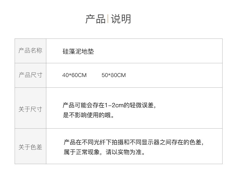 包邮 卡通熊panda浴室进门地垫橡胶吸水脚垫卫生间速干硅藻泥软垫详情7