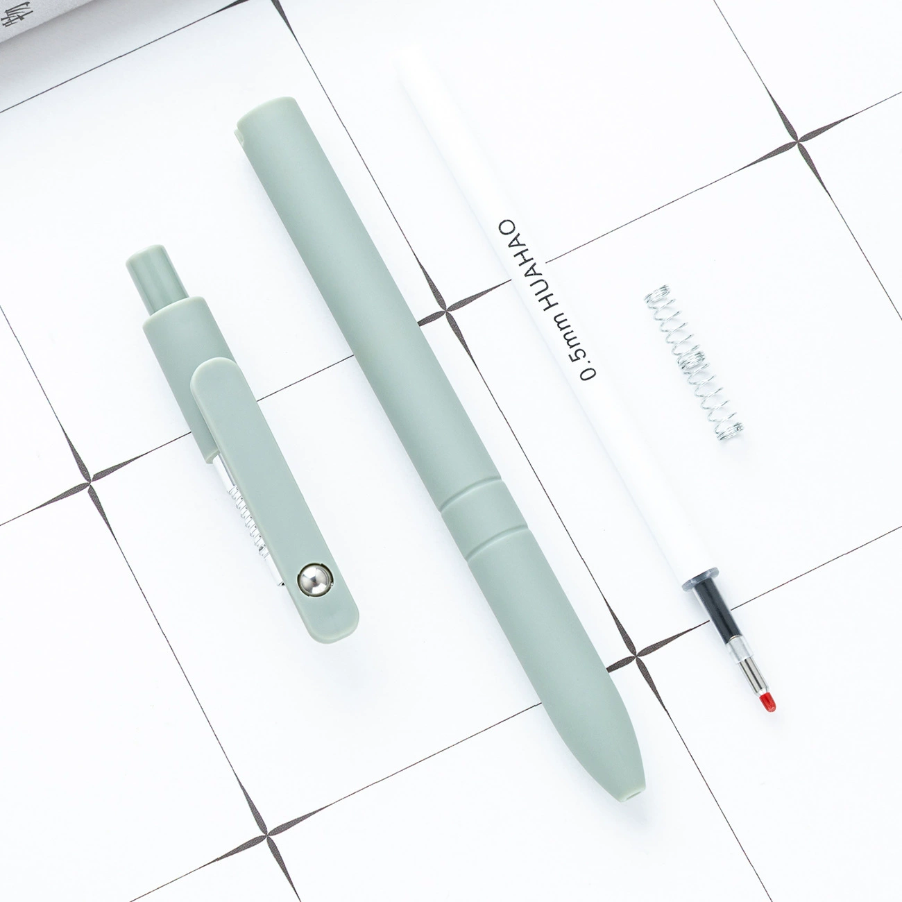 Rollerball pen, plastic stationery for students