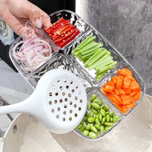 Wall-Mounted Hot Pot Sauce Dish Soy Sauce Dipping Sauce Side Dish Storage Organizer Kitchen Utensil Side Dish Compartment Small Dish