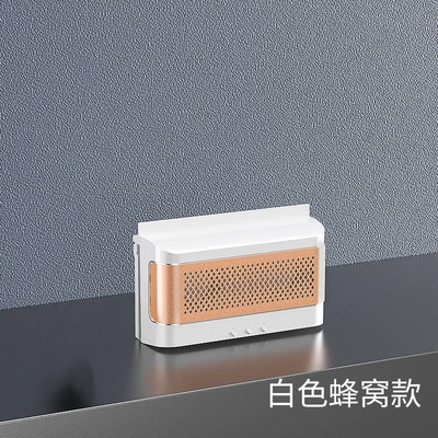Digər kiçik elektrik cihazlar: Exhaust Fan, Car Cooling - 958-exhaust-fan-honeycomb-style-white-solar-usb-charging