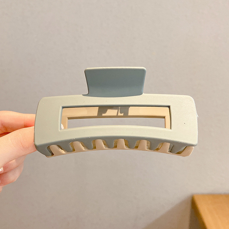 Gran tiburón clip leche serie café clip de pelo mujer cabeza espalda temperamento simple pelo agarre horquilla moda pelo accesorios al por mayor