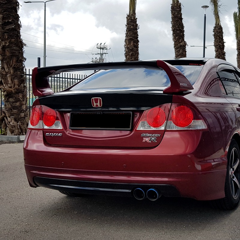 Suitable for 2006-2011 Civic Rear Wing, Eighth Generation, 8.5Th Generation Civic, Siming Modified Fd2 Fixed Wing