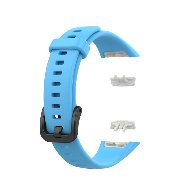 Подходит для Huawei Honor Band 6 однотонный силиконовый ремешок honorband6TPU мужской и женский спортивный простой заменный браслет