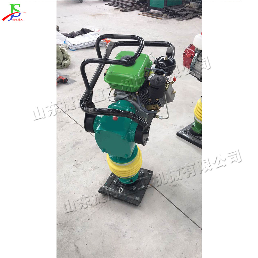 compactador de suelo de pavimento de hormigón pequeño tipo mano de gasolina compactación de impacto compactación de relleno compactación