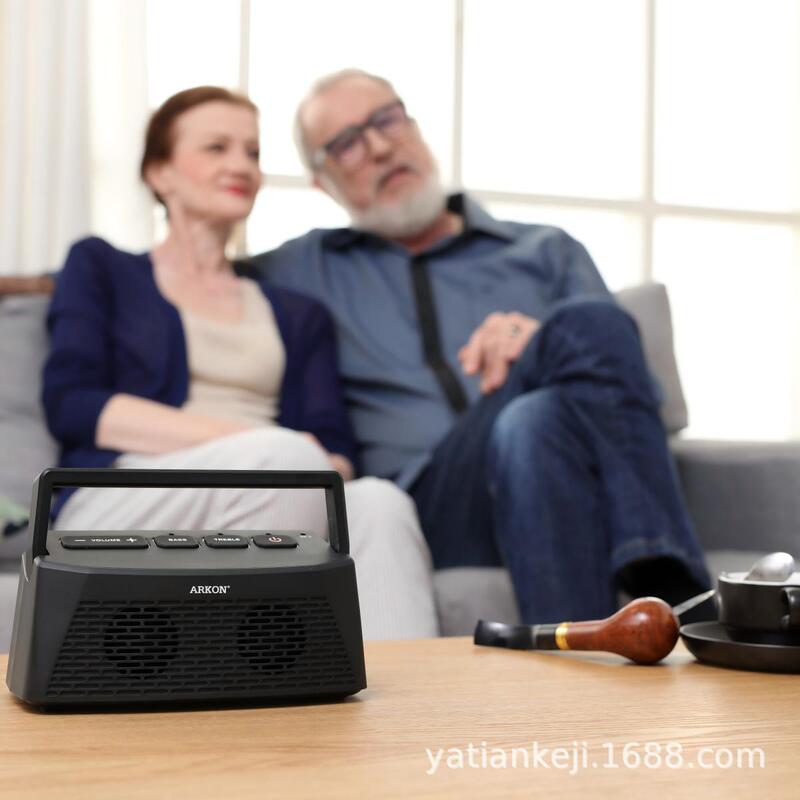 Dsp780J 2.4Ghz Digital Sound Enhancement Portable Elderly Speaker with Optical Fiber Connection