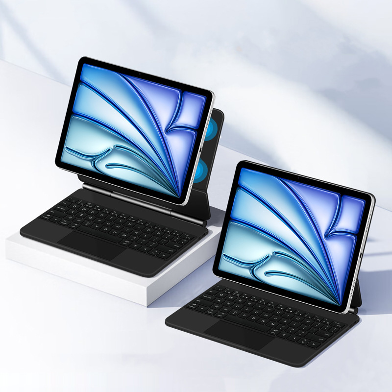 Suitable for Apple iPad Air13 Tablet M2/M3/M4 Computer Magic Floating Bluetooth Keyboard Protective Case