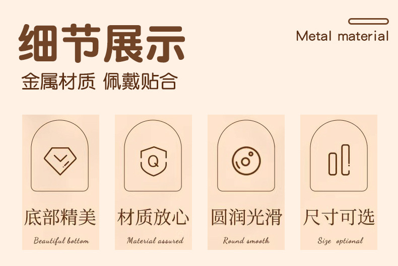 Metal Anal Plug Set with SM Tail, 3-Piece Diamond Design, Long-Term Wearable — detail image 2