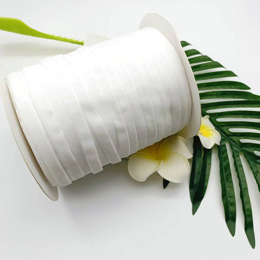 3.8 / 4cm cinta de terciopelo de doble cara empaque caja de regalo joyería pastel de flores cinta de arco