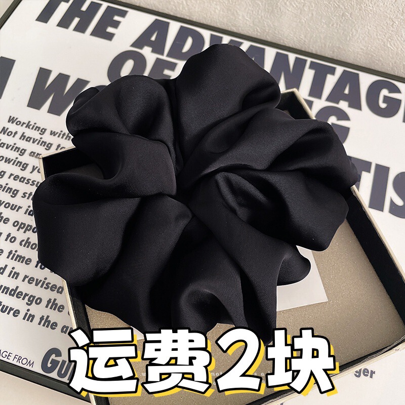 Zhao Lusi の女性用特大腸ヘアゴム 2025 新しいハイエンドヘアゴムヘアロープボールヘッドヘアロープヘアアクセサリー|undefined
