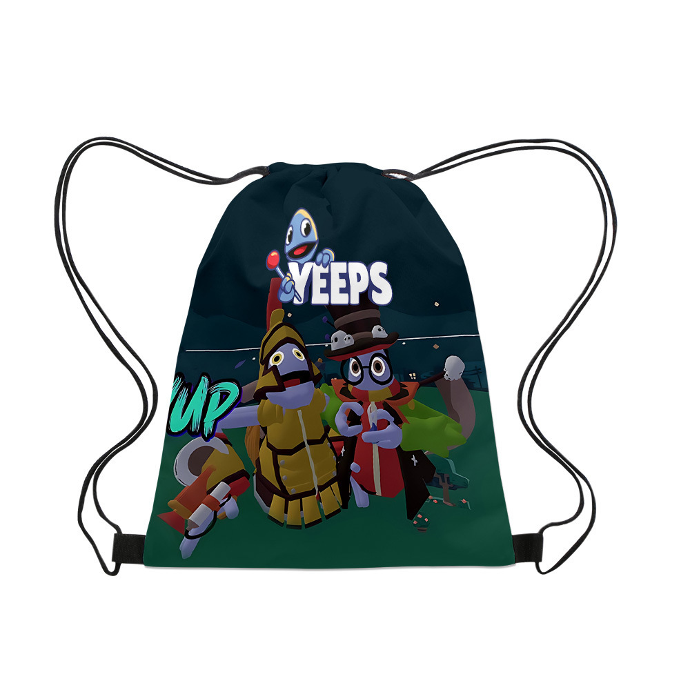 3D 게임 숨바꼭질 YEEPS 숨바꼭질하고 번들 주머니를 찾다 대용량 DRAWSTRING SCHOOLBAG ANTI-SPLASH