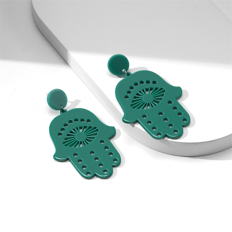 Fashion Cross Arylic Polishing Women's Ear Studs 1 Pair display picture 64